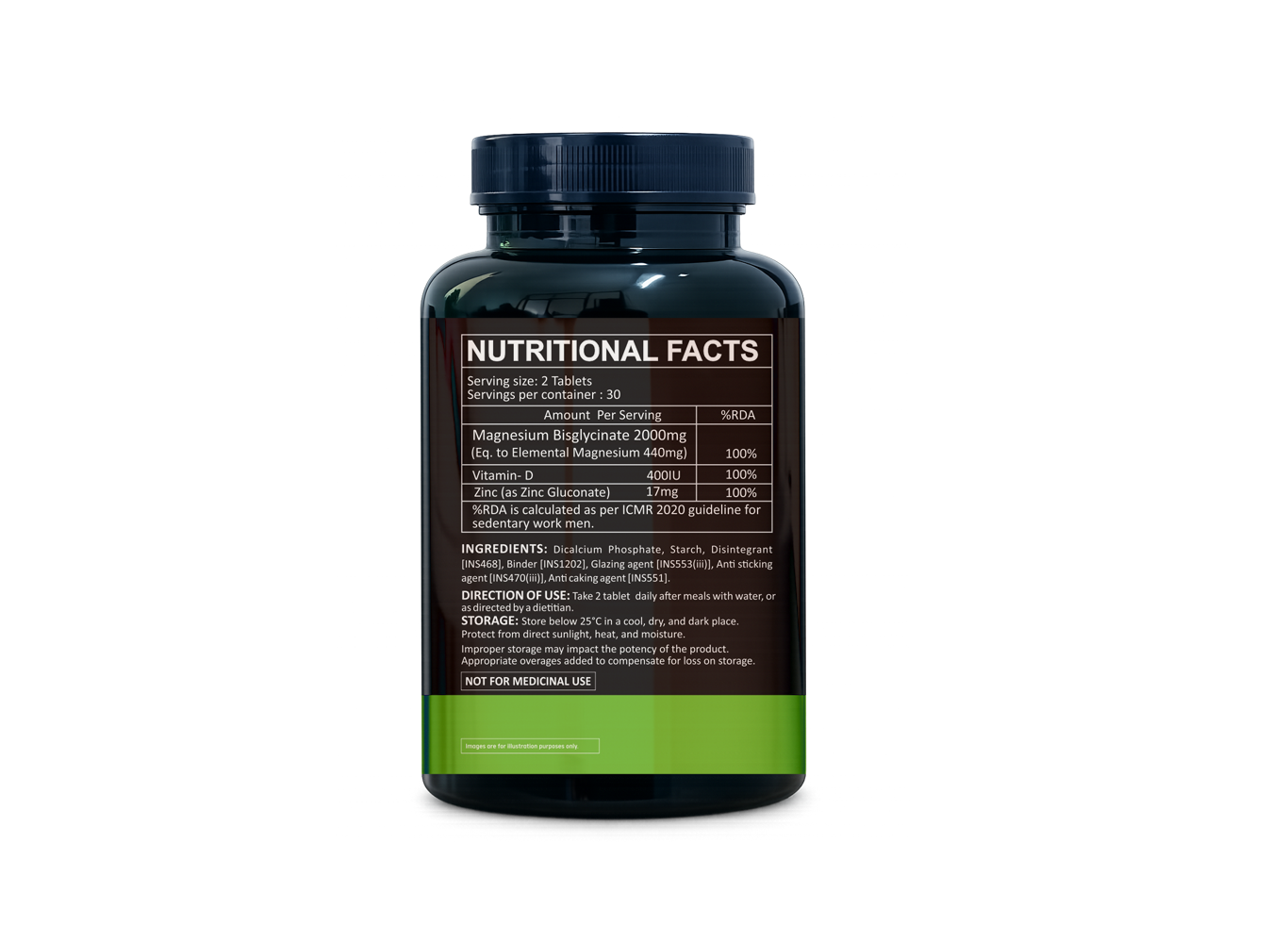 Zinc + Magnesium Complex – Sleep, Recovery & Bone, Nerve, Muscle Support - Image 3